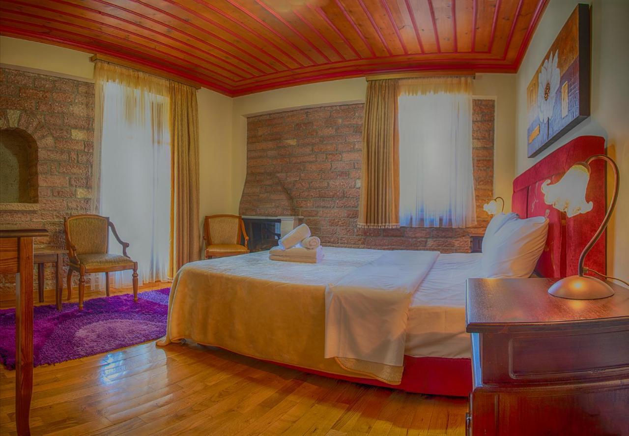 Hotel Aggelon Katafygio à Asprangeloi Extérieur photo