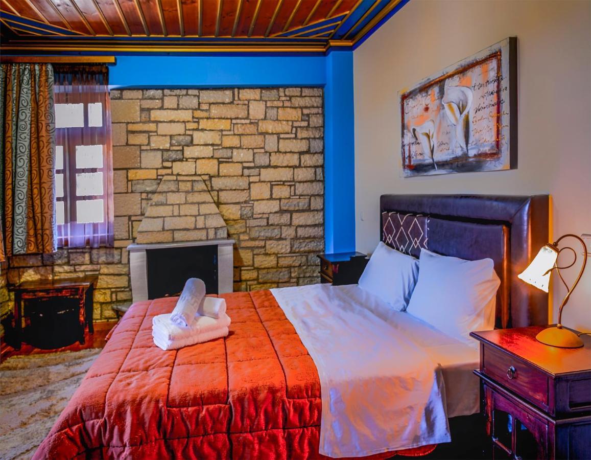 Hotel Aggelon Katafygio à Asprangeloi Extérieur photo
