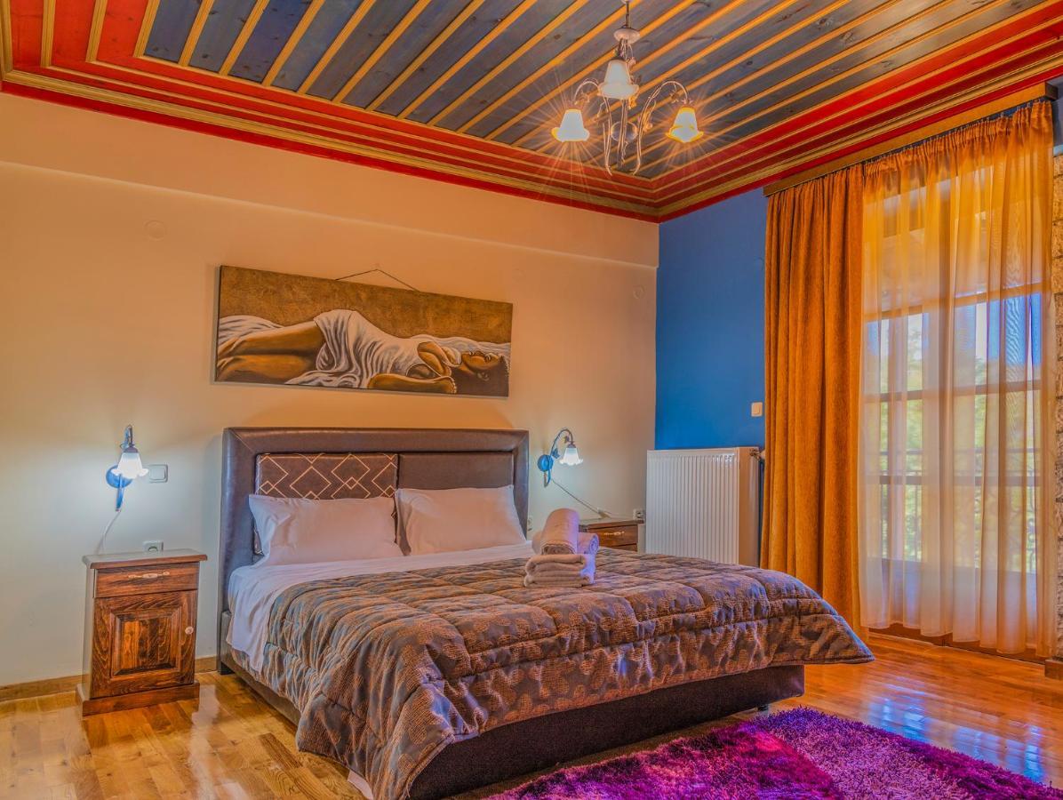Hotel Aggelon Katafygio à Asprangeloi Extérieur photo