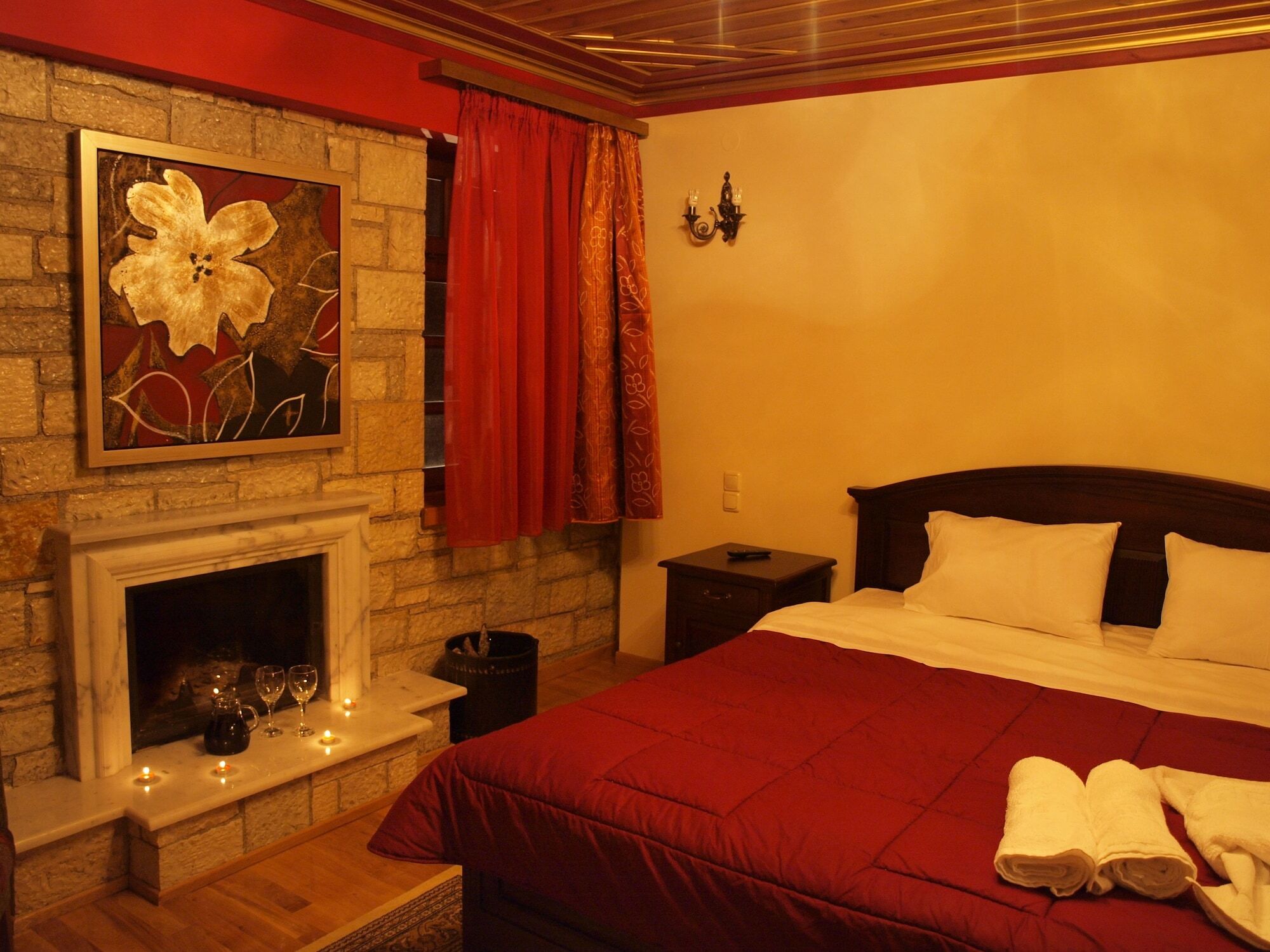 Hotel Aggelon Katafygio à Asprangeloi Extérieur photo