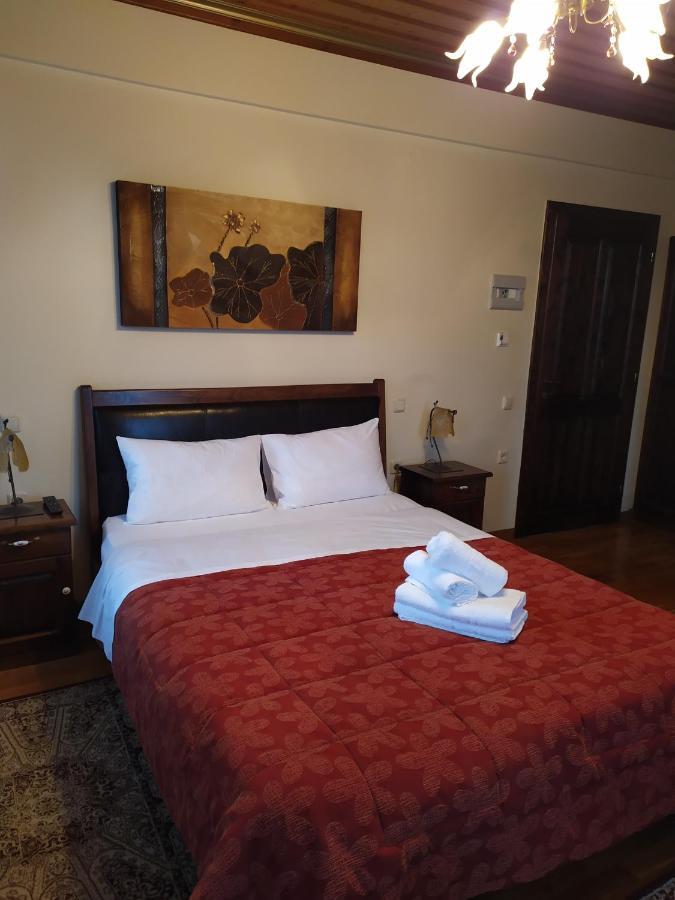 Hotel Aggelon Katafygio à Asprangeloi Extérieur photo